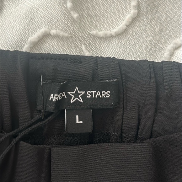 Area Stars Women’s Black Wide Leg Pants Size L NWT - Picture 4 of 12